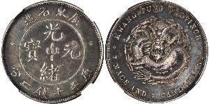 1 Dollar Chine Argent 