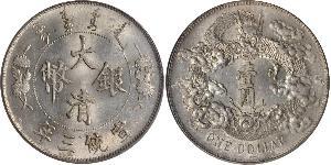 1 Dollar Chine Argent 