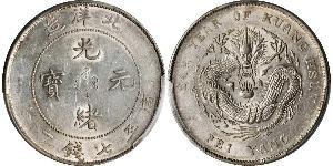 1 Dollar Chine Argent 