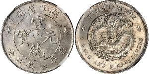 1 Dollar Chine Argent 