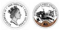 1 Dollar Cook Islands (1965 - ) Argent 