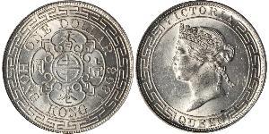 1 Dollar Hong Kong Argent Édouard VII (1841-1910)