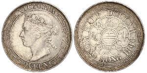 1 Dollar Hong Kong Argent Édouard VII (1841-1910)