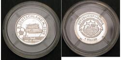 1 Dollar Liberia (1847 - ) Argent 