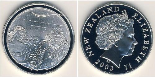 1 Dollar Nouvelle-Zélande Argent 