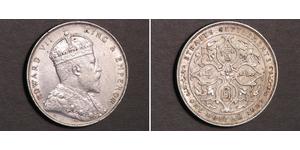 1 Dollar Établissements des détroits (1826 - 1946) Argent Édouard VII (1841-1910)