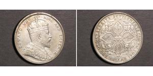 1 Dollar Établissements des détroits (1826 - 1946) Argent Édouard VII (1841-1910)