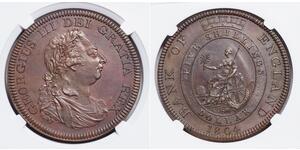 1 Dollar United Kingdom of Great Britain and Ireland (1801-1922) Copper George III (1738-1820)