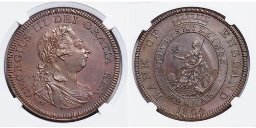 1 Dollar United Kingdom of Great Britain and Ireland (1801-1922) Copper George III (1738-1820)