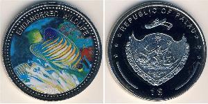 1 Dollar Palau (1994 - ) Copper/Nickel 