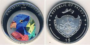 1 Dollar Palau (1994 - ) Copper/Nickel 