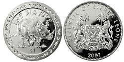 1 Dollar Sierra Leone (1961 - ) Copper/Nickel 