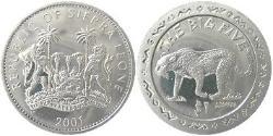 1 Dollar Sierra Leone (1961 - ) Copper/Nickel 