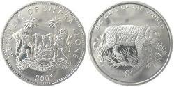 1 Dollar Sierra Leone (1961 - ) Copper/Nickel 