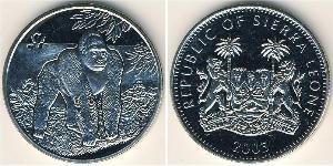 1 Dollar Sierra Leone (1961 - ) Copper/Nickel 
