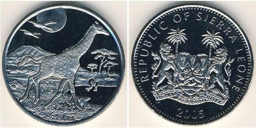 1 Dollar Sierra Leone (1961 - ) Copper/Nickel 