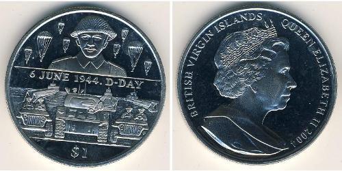 1 Dollar Virgin Islands Copper/Nickel 
