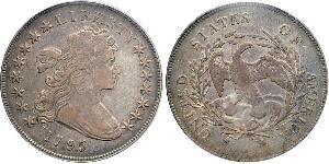 1 Dollar USA (1776 - ) Copper/Silver Anne Willing Bingham (1764-1801)