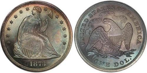 1 Dollar USA (1776 - ) Copper/Silver 