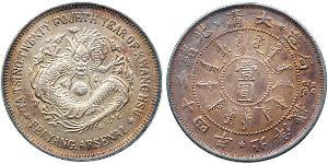 1 Dollar Chine Cuivre 