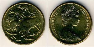 1 Dollar Australie (1939 - ) Cuivre/Aluminium/Nickel Elizabeth II (1926-2022)