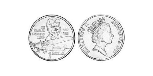 1 Dollar Australie (1939 - ) Cuivre/Aluminium/Nickel Elizabeth II (1926-2022)