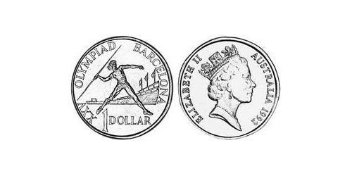 1 Dollar Australie (1939 - ) Cuivre/Aluminium/Nickel Elizabeth II (1926-2022)