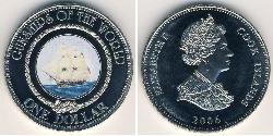 1 Dollar Cook Islands (1965 - ) Cuivre/Nickel 