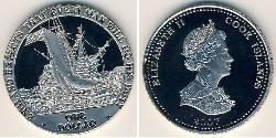 1 Dollar Cook Islands (1965 - ) Cuivre/Nickel Elizabeth II (1926-2022)