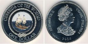 1 Dollar Cook Islands (1965 - ) Cuivre/Nickel Elizabeth II (1926-2022)