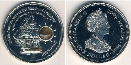 1 Dollar Cook Islands (1965 - ) Cuivre/Nickel 