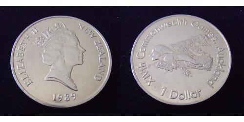 1 Dollar Nouvelle-Zélande Cuivre/Nickel Elizabeth II (1926-2022)