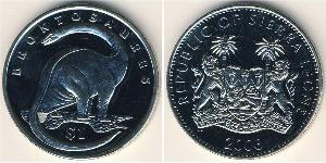 1 Dollar Sierra Leone (1961 - ) Cuivre/Nickel 