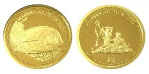1 Dollar Palau (1994 - ) Gold 