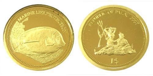 1 Dollar Palau (1994 - ) Gold 