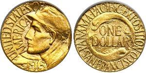 1 Dollar USA (1776 - ) Gold 