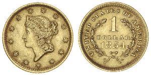 1 Dollar USA (1776 - ) Gold 