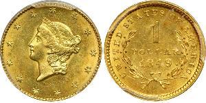 1 Dollar USA (1776 - ) Gold 