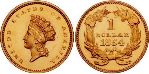 1 Dollar USA (1776 - ) Gold 