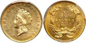 1 Dollar Vereinigten Staaten von Amerika (1776 - ) Gold 
