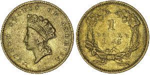 1 Dollar Vereinigten Staaten von Amerika (1776 - ) Gold 