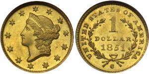 1 Dollar Vereinigten Staaten von Amerika (1776 - ) Gold 