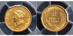 1 Dollar Vereinigten Staaten von Amerika (1776 - ) Gold 