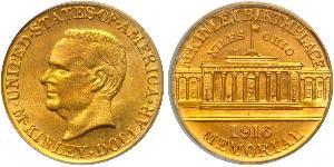 1 Dollar Vereinigten Staaten von Amerika (1776 - ) Gold William McKinley, Jr. (1843 - 1901)