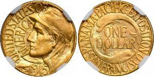 1 Dollar Vereinigten Staaten von Amerika (1776 - ) Gold 