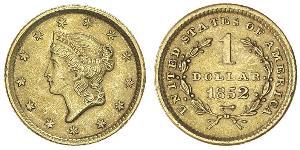 1 Dollar Vereinigten Staaten von Amerika (1776 - ) Gold 