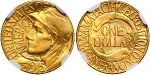 1 Dollar Vereinigten Staaten von Amerika (1776 - ) Gold 