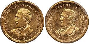1 Dollar Vereinigten Staaten von Amerika (1776 - ) Gold 