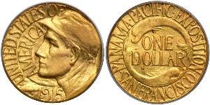1 Dollar Vereinigten Staaten von Amerika (1776 - ) Gold 