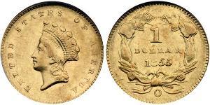 1 Dollar Vereinigten Staaten von Amerika (1776 - ) Gold 